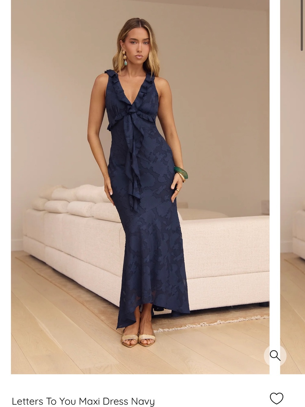 Fortunate One - Letters To You Maxi Dress